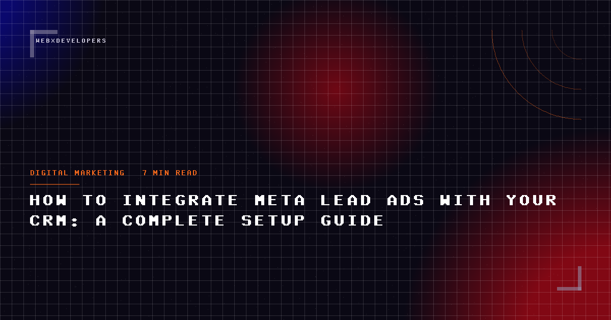 How to integrate Meta Lead Ads with your CRM: a complete setup guide