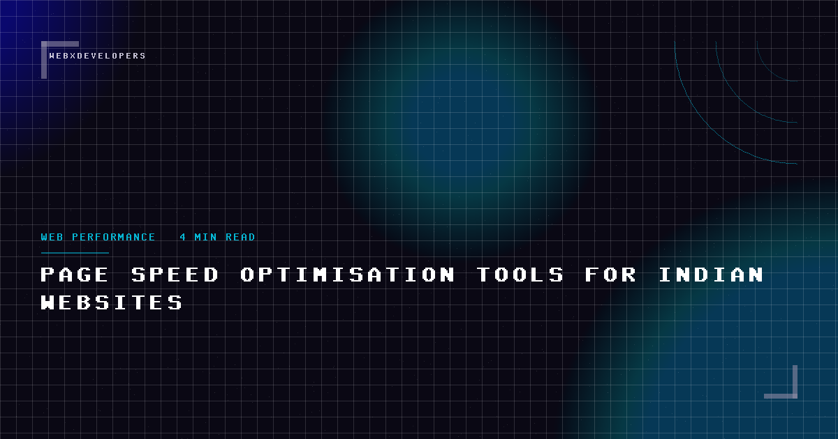 Page speed optimisation tools for Indian websites