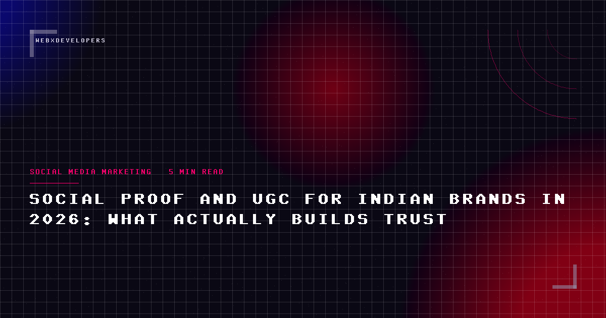 Social proof and UGC for Indian brands in 2026: what actually builds trust