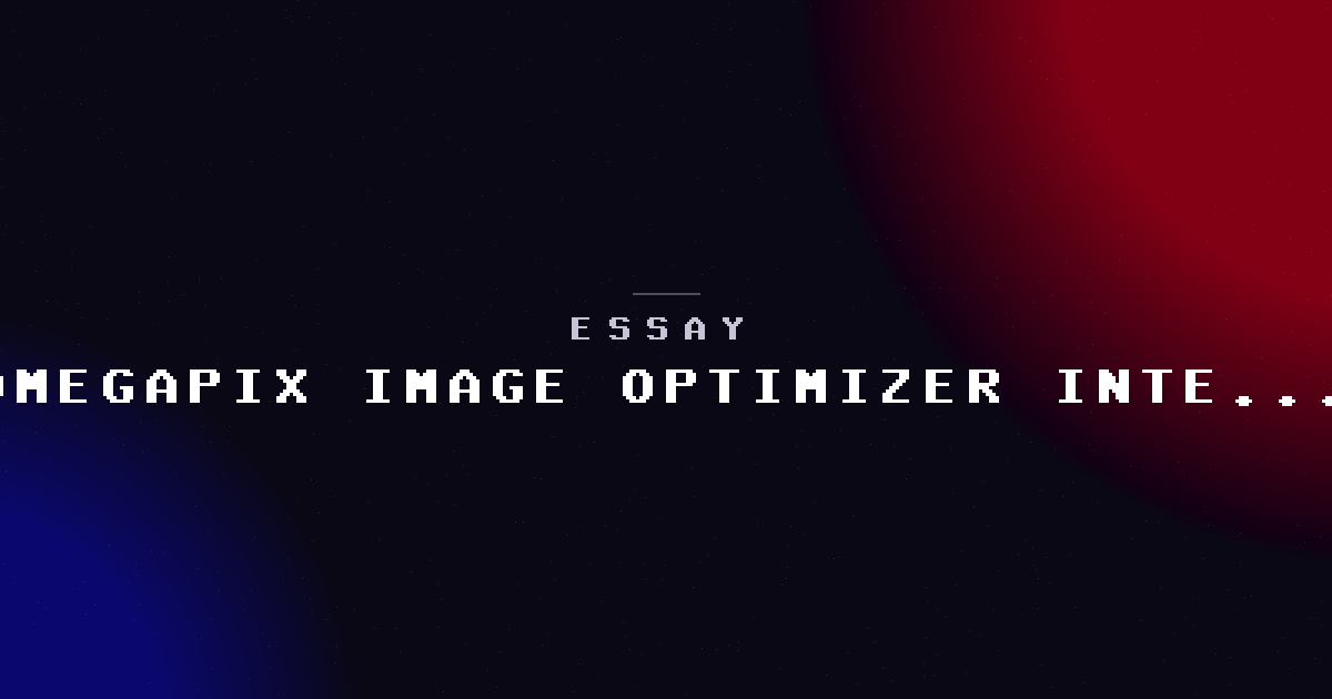 OmegaPix Image Optimizer — from internal tool to WordPress.org plugin