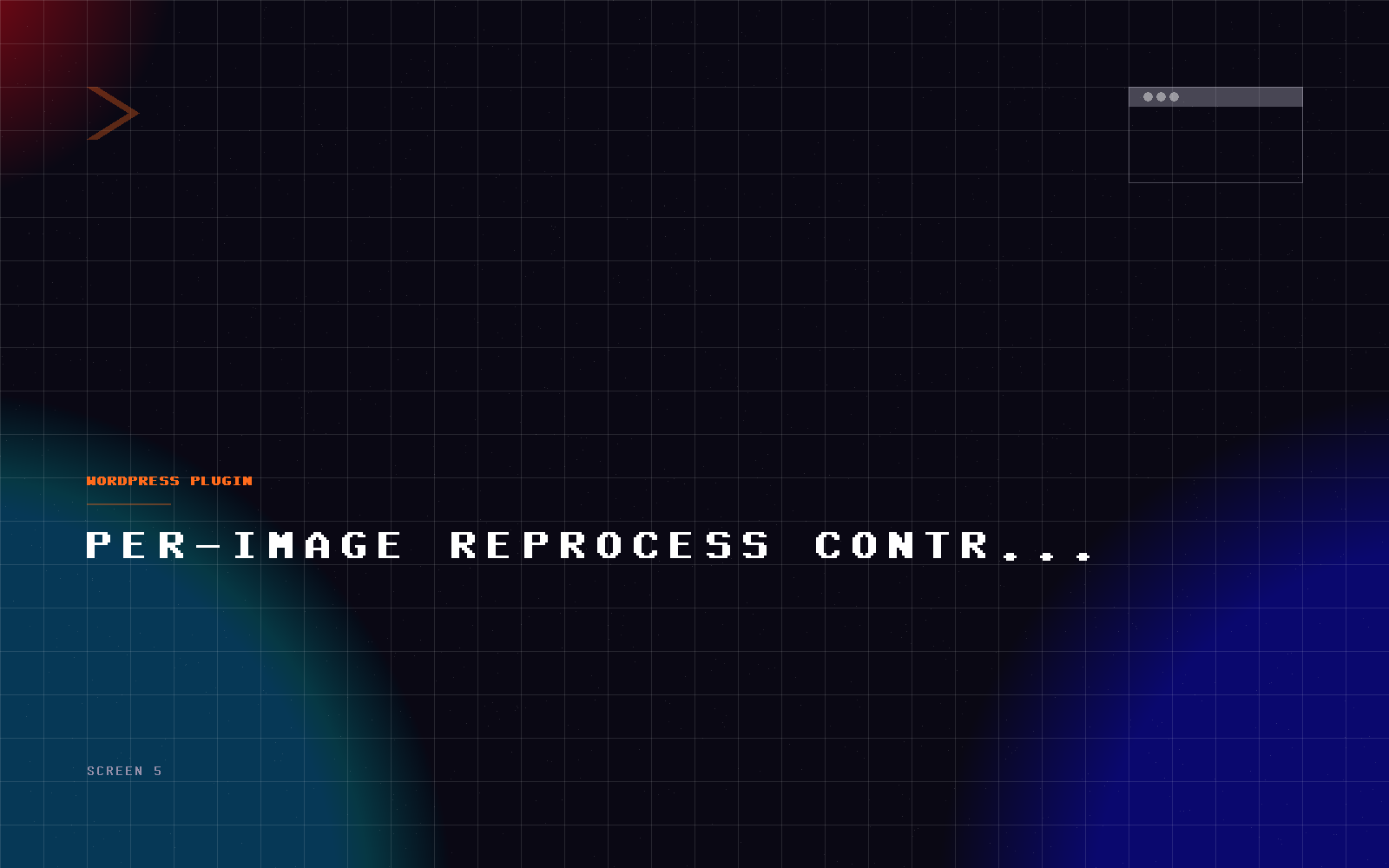 Per-image reprocess controls